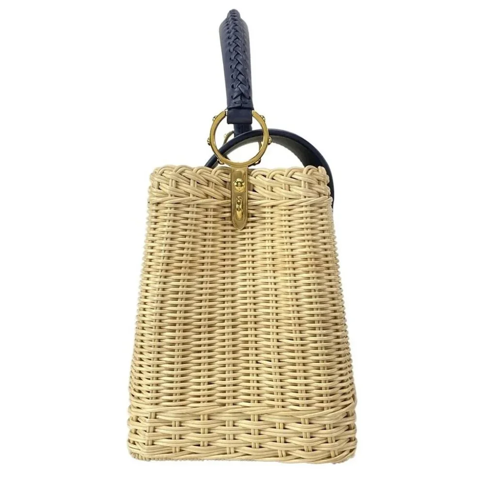 LOUIS VUITTON Capucines BB M14366 Navy Capucines RFID : confirmed Handbag - Picture 4 of 14